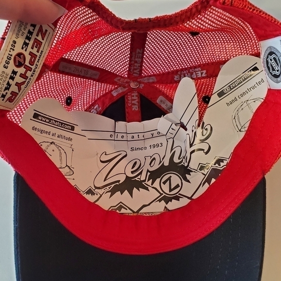 ZEPHYR Chicago Blackhawks Hat Mesh Snapback - Picture 3 of 5